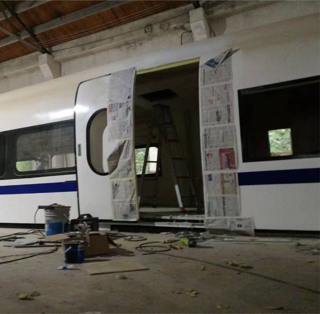 荣成市高铁模型