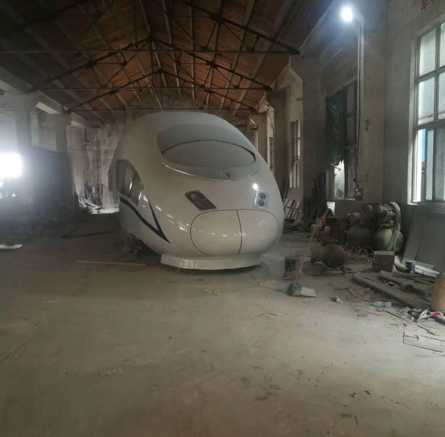 荣成市高铁模型